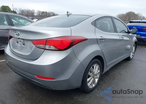2014 Hyundai Elantra Se from USA, damaged, VIN KMHDH4AE8EU030841